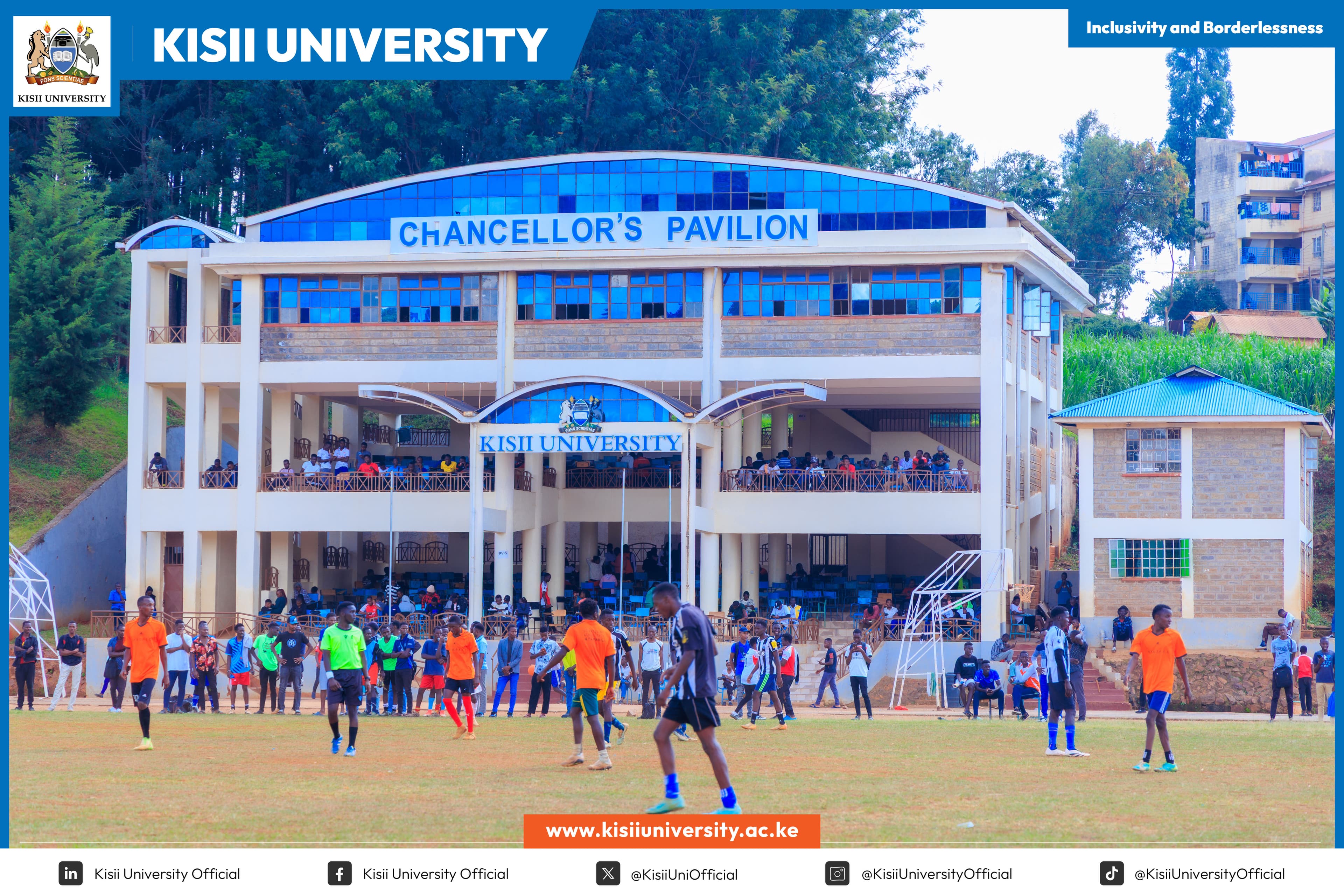 Kisii University students learning together