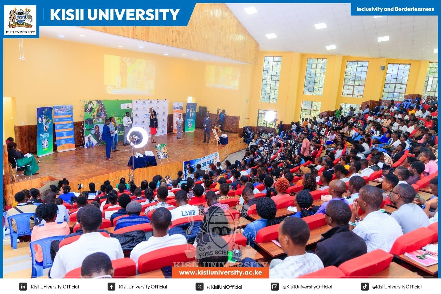 Career guidance session at Kisii University
