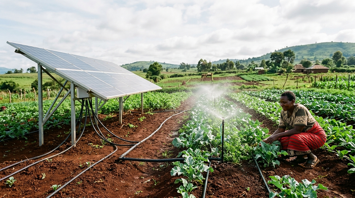 Solar-Powered Irrigation System Wins Regional Innovation Award